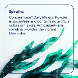 Trace Minerals Concentrace Daily Mineral Powder Sin Azúcar