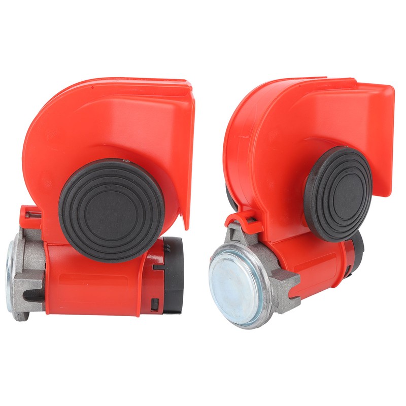 Snail Car Horn Red Air Electric Snail Single Horn Kit