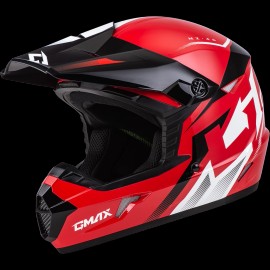 GMAX MX-46 COMPOUND HELMET RED/BLACK/WHIT