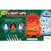 Crayola Light Ups Santa and Snowman Bundle, Recolorable Light Up