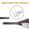 8pcs Kayak Paddle Spring Snap Clips, Stainless Steel Spring Button