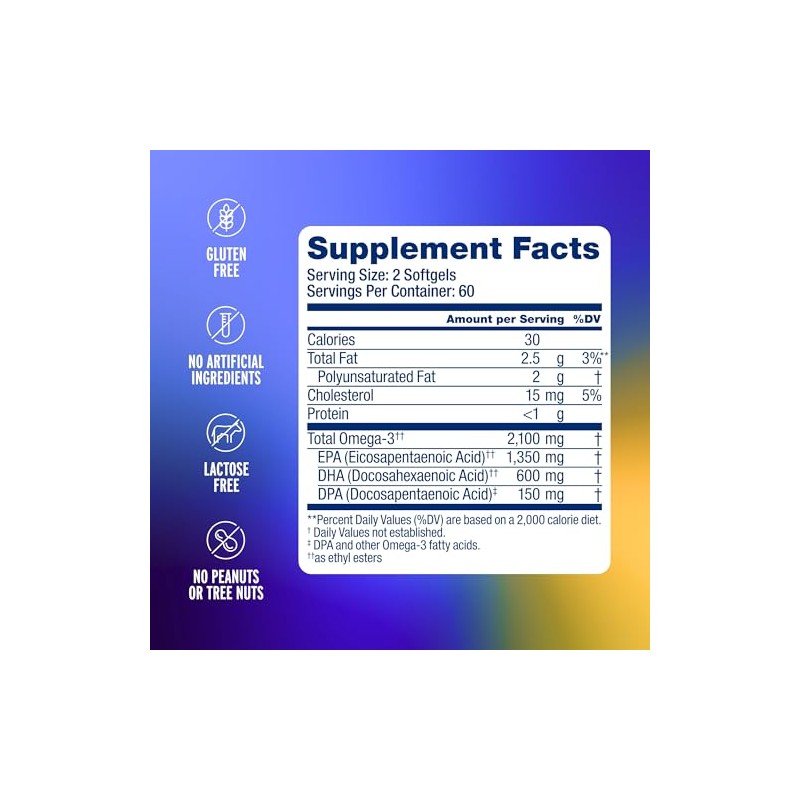 Ocean Blue Omega 3 2100 - Mezcla olénica - Sabor