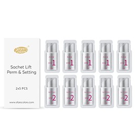 StarsColors Eingesackt Wimpernlifting Set, Wimpernwelle, Wimpernlaminierung(ï¼Anzahl: 2* 5 PCSï¼