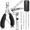 Toenail Clippers Set with Large Clippers for Thick Nails, 7