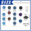 Glarks 30Pcs Sanding Discs Assortment Kit, 2 Inch Quick Change