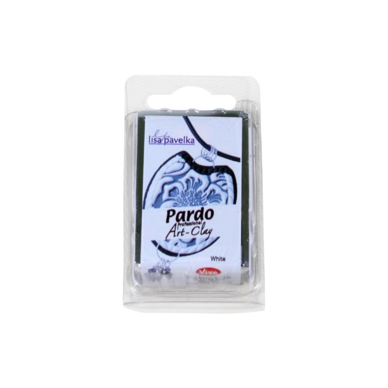 Viva Decor 2.1-Ounce Pardo Art Clay, White