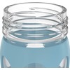 Lifefactory 12-Ounce Glass Water Bottle with Active Flip Cap and