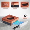 Knife Sharpener, Rolling Knife Sharpener Kit With Magnetic Holder, Kitchen