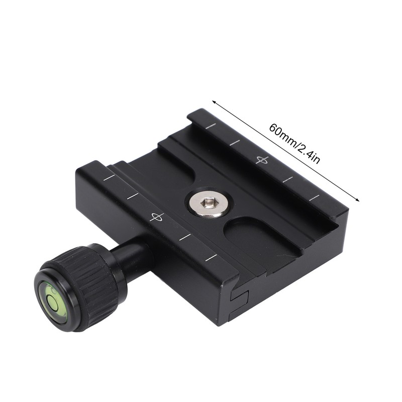 Quick Release Clamp for Arca Style Plate Aluminum Alloy 60mm