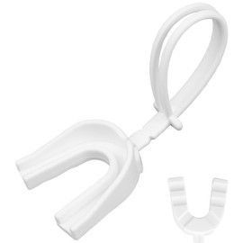 ARGOMAX Mouth Guard Sports, Hockey, Lacrosse, Baseball, Wrestling Moutguard, Heavy Duty Protection, Football Mouth Guard with Strap, Adult & Youth Mouthguard, White.