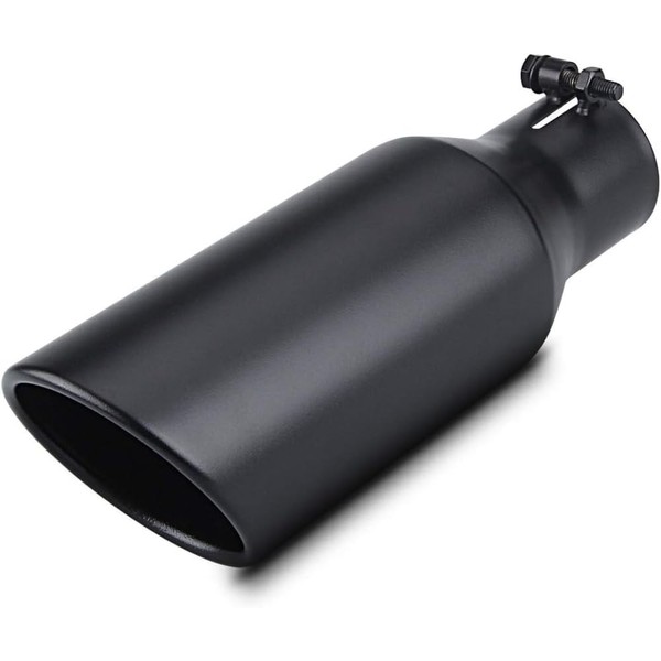 Evargc 2.5 Inch Inlet Exhaust Tip 2.5" X 4" X
