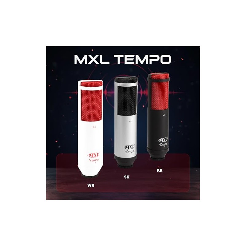 MXL Mics Tempo WR Condenser Microphone, Cardioid