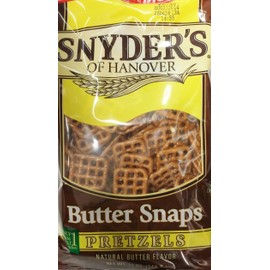 12oz Snyder's of Hanover Butter Snaps Pretzels - Pack of 2-