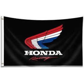 LCFHOME Car Flag Compatible with Racing Flag (3x5 ft, Heavy Duty, Durable 150D Polyester) for Outdoor Room Man Cave Garage Shop