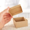 Pack of 36 Paper Mache Square Boxes - Smooth Finish