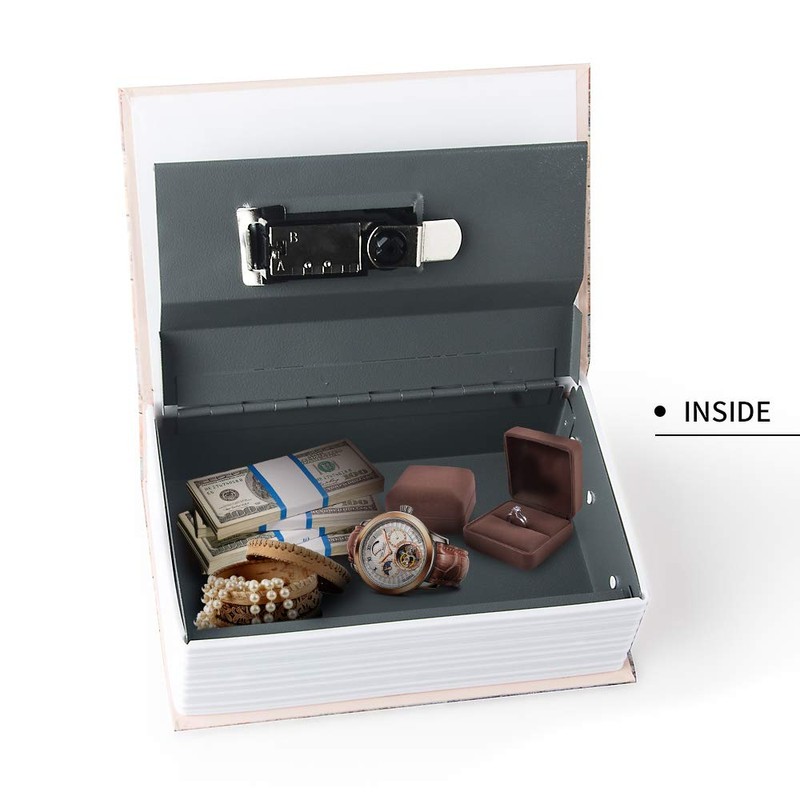 Small Sized Diversion Book Safe Storage Box, Dictionary Secret Hidden