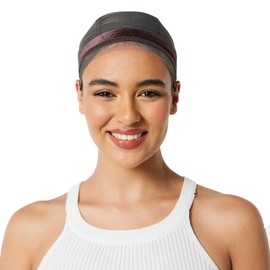 Monicass Lace Silicone Wig Grip Cap for Women,Wig Cap with Grip Band Adjustable,Used for Lace Wigs and Single Top Wigs-Lace Silicone Cap Let Your Wig Be Glueless.(Dark brown)