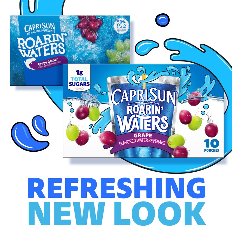 Capri Sun Roarin' Waters Grape Flavored with other natural flavors