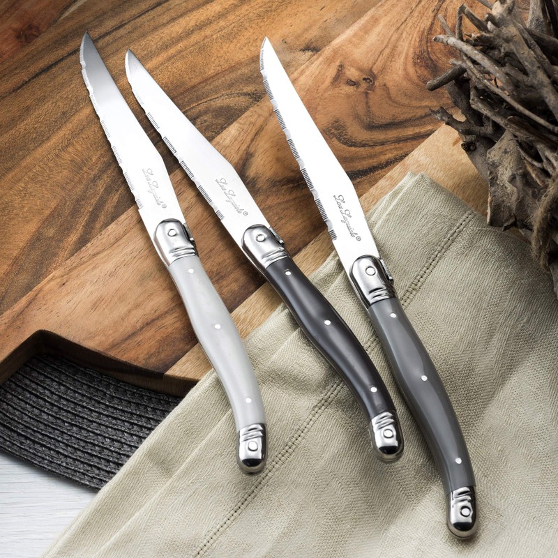 LOU LAGUIOLE - Set di 6 coltelli da bistecca -