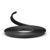 Carmate CZ495 Car Molding Door Edge Protector, Invisible, Matte, Black,