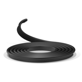 Carmate CZ495 Car Molding Door Edge Protector, Invisible, Matte, Black, Slim Type, 9.8 ft (3 m) (For 2 Doors)