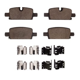 Dynamic Friction Company 5000 Advanced Brake Pads - Ceramic and Hardware Kit