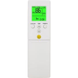 Compatible with Fujitsu Air Conditioner Remote Control AR-RED1U ARRED1U AOU9RLS2 AOU12RLS2 AOU15RLS2 ASU9RLS2 ASU12RLS2 ASU15RLS2 Display in Both Fahrenheit and Celsius
