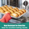 TeamFar Baking Sheet Set of 3, 16/12.5/9.3 Inch Stainless Steel