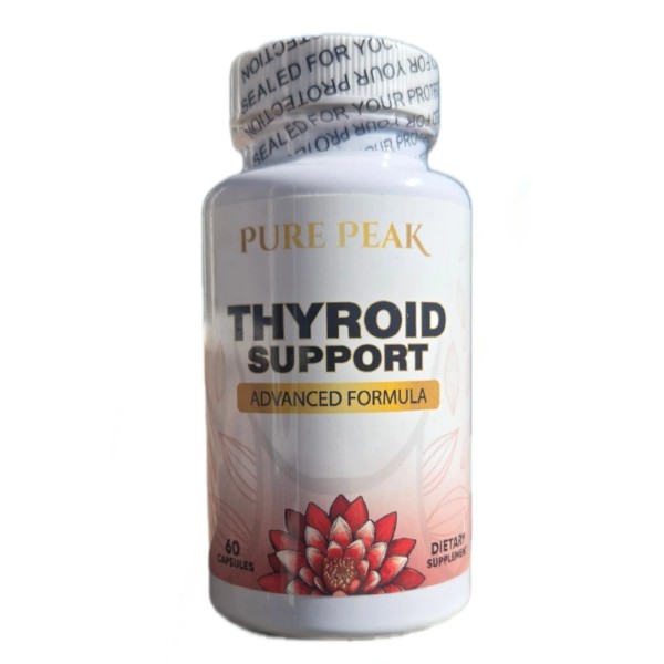 purepeak Pure Peak THYROID SUPPORT ADVANCED FORMULA 60 Capsules DIETARY