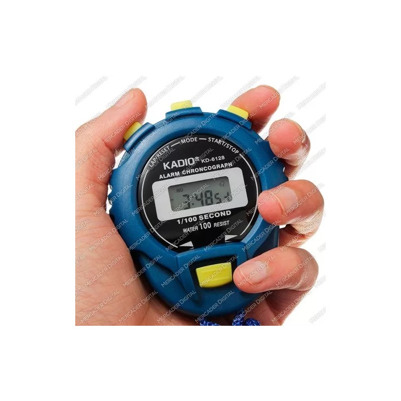 Mercader Digital Cronómetro Deportivo Digital Profesional Con Alarma Y Reloj