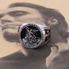 St Michael The Archangel Catholic Medal Stainless Steel Amulet Ring,