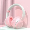 Bluetooth Headphone Heavy Bass Noise Cancelling Foldable Gradient Color Wireless
