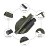 Jipemtra Gardening Folding Shovel Military Camping Shovel Survival Gear Entrenching