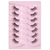 Onlyall Wispy Lashes Natural Flared False Eyelashes Fake Lashes WD-4