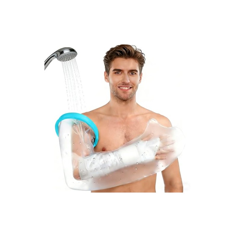 Cubierta Impermeable para Brazo Adulto para Ducha y Baño Reutilizable