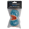 Scream 92-SDT04200 Solid Foam Tennis Ball 2Pk, Loud Blue &