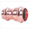 EZ-FLUID 3/4" x 1/2" Copper Press Reducer Coupling,No Lead Copper