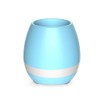 Smart Music Flower-Pot Planter, Touch-Play Indoor Plant-Pot, Wireless Bluetooth Speaker