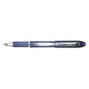 6 x UNI-BALL JETSTREAM SX-217 ROLLERBALL PEN - BLUE