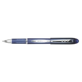 6 x UNI-BALL JETSTREAM SX-217 ROLLERBALL PEN - BLUE