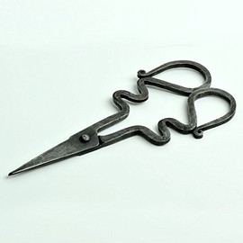 Vintage Hand-Forged Steel Scissors