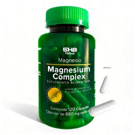 5H8 Nutrition Magnesium Complex  120 Cpsulas  Mezcla de Magnesio para Bienestar Diario                                                                