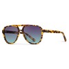 WearMe Pro Chic Retro Oversized Polarized Sunglasses: Statement Aviator for