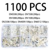 aikoolwer 1100Pcs Wire Ferrules Tinned Copper Crimp Connector Electrical Cable