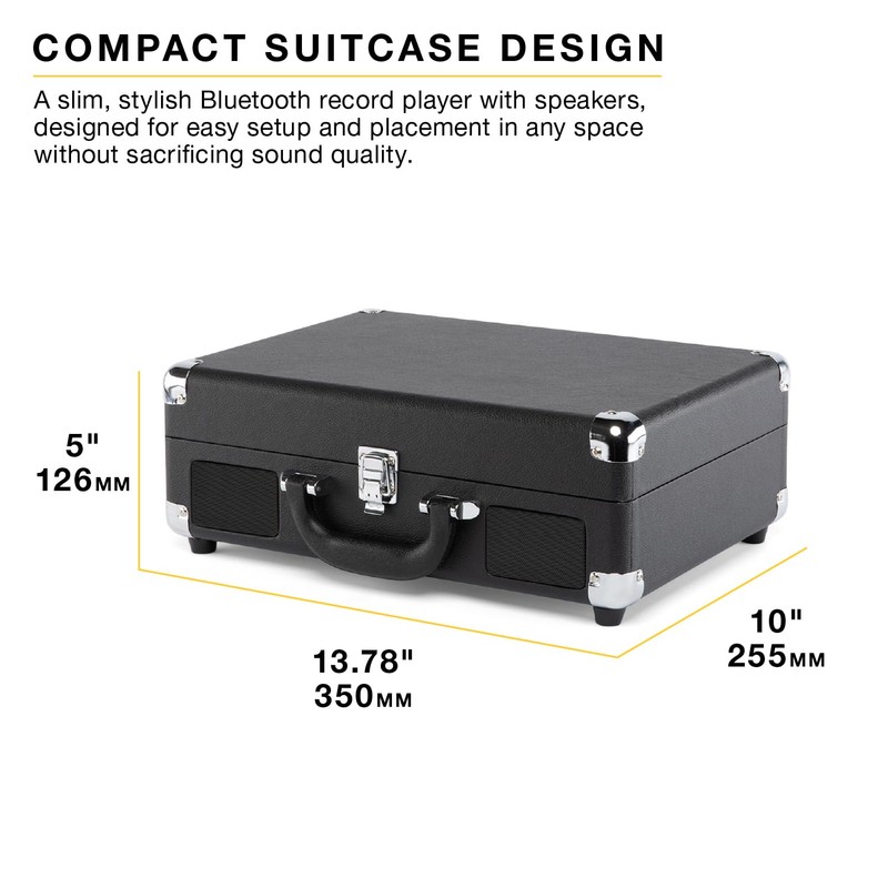 Victrola Journey II (2025 Model) – Bluetooth Suitcase Record Player