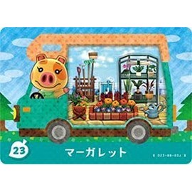 Tobidase Animal Forest amiibo+ Card Margaret 23