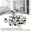 20Pcs Safety Round Axe Handle Wedges Steel Hammer Splitting Axe