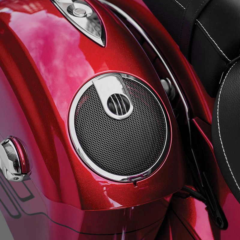 TCMT 6.5" Saddlebag Speaker Lid Grills Fit For Indian Chieftain