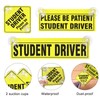 Frienda 3 Pack Student Driver Car Signs, Reusable Window Cling