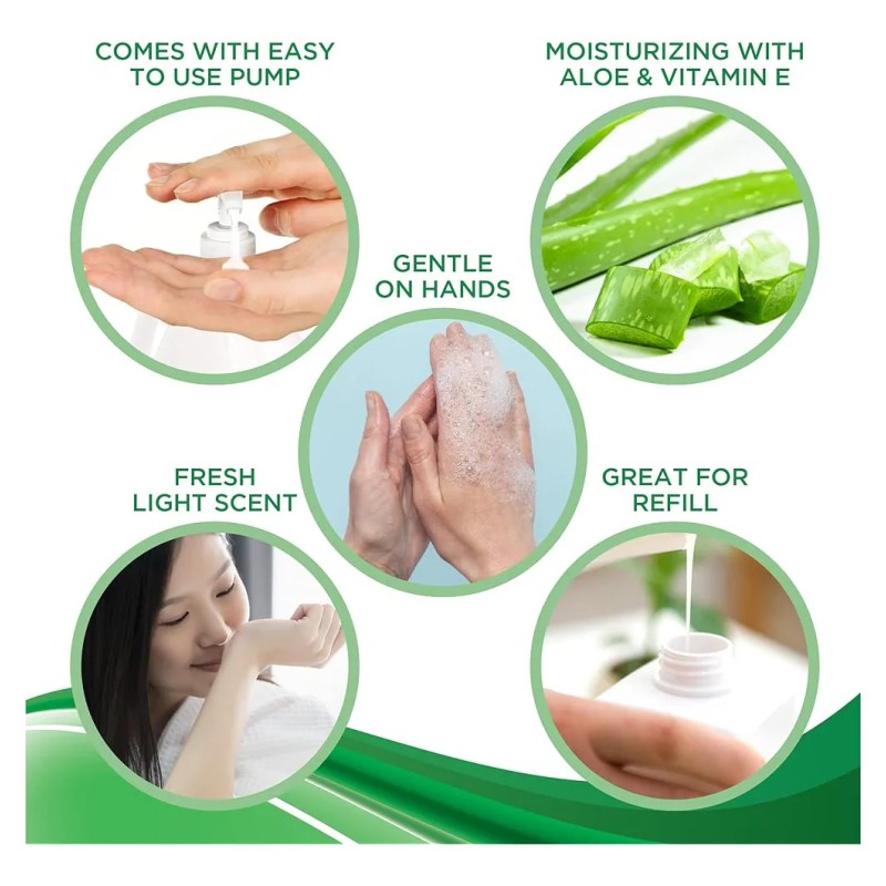 Conceptos Naturales | Jabón De Manos Hidratante Con Aloe Ver
